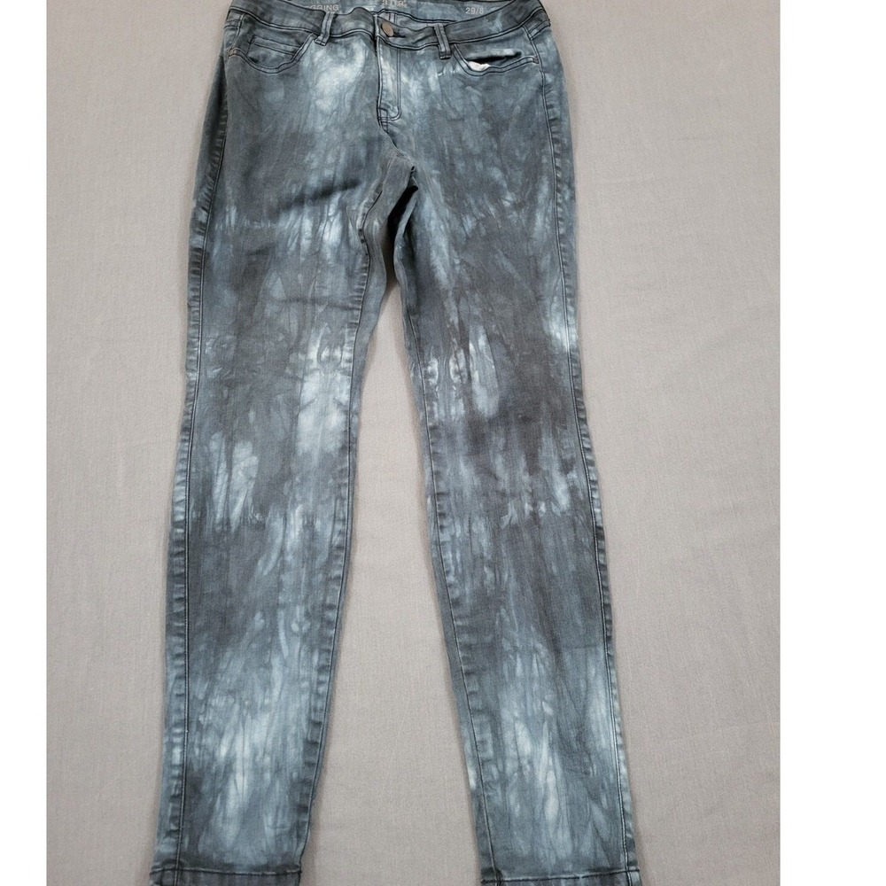 ANA A New Approach High Rise Skinny Womens Tie Dye Jegging‎ Jeans Size 29 8